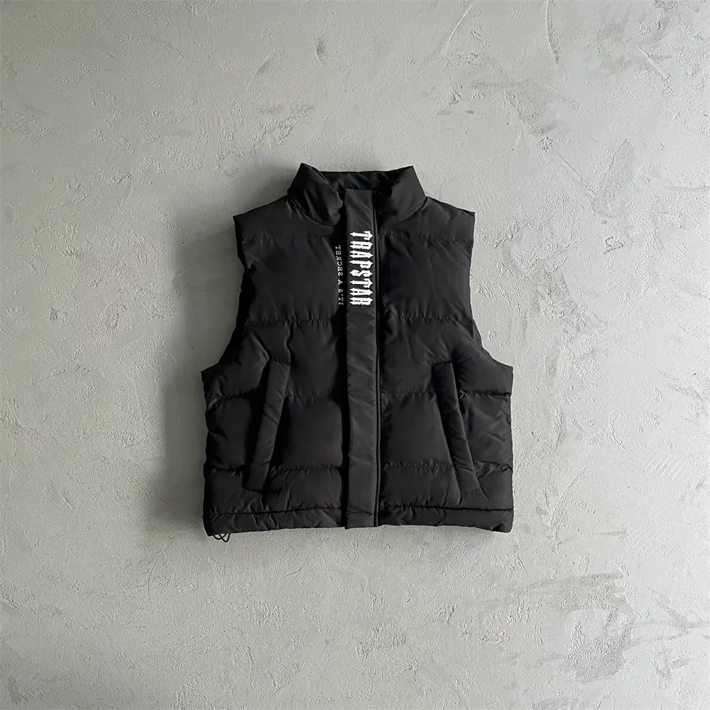 UK Drill Trapstar Vest Quality Embroidered Jacket T Badge Gilet Euro Size XS-XL