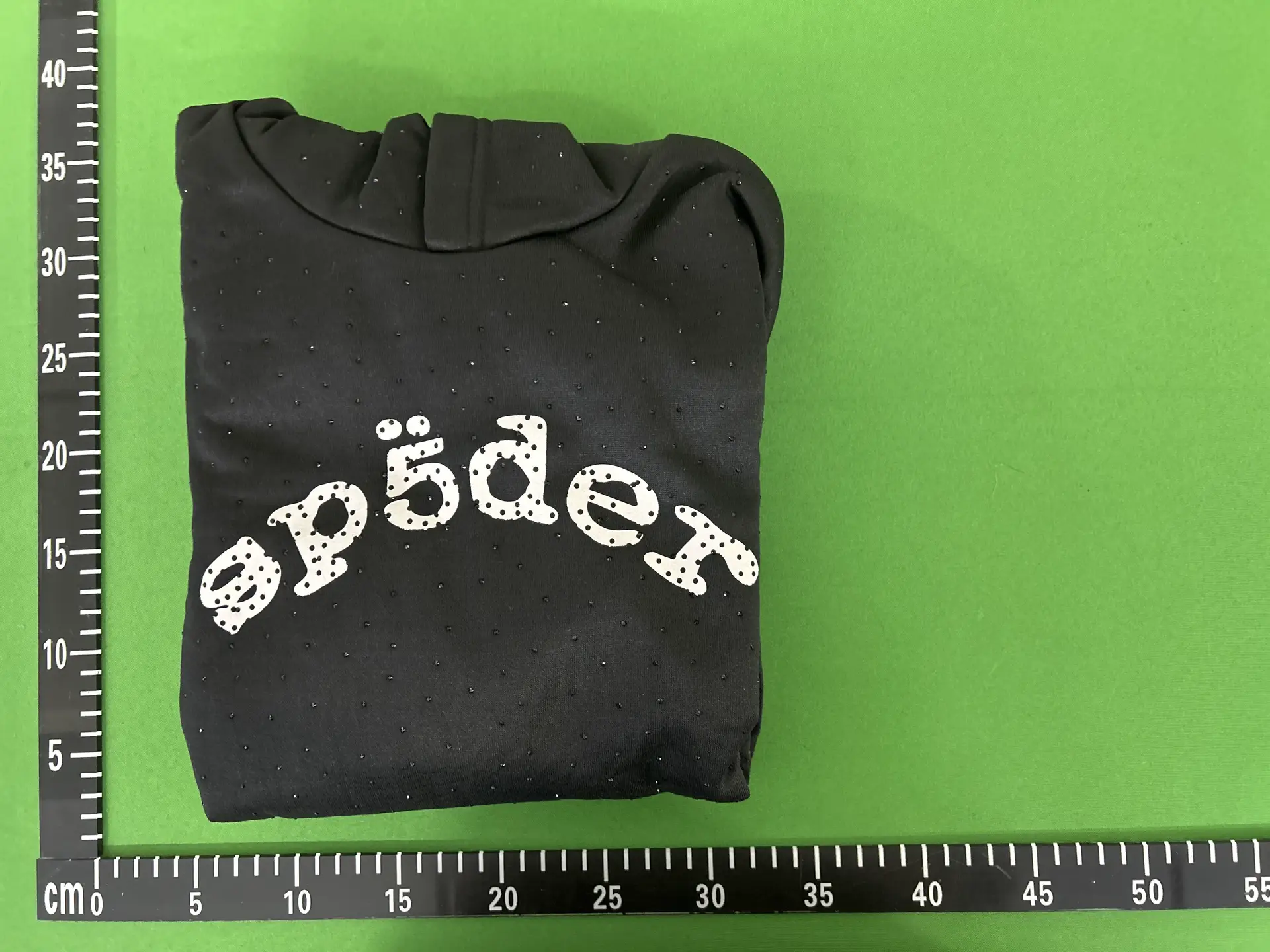 Velvet hoodie high-quality cross-border Sp5der rhinestone sweatshirt, heavyweight fleece couple hoodie, men and women