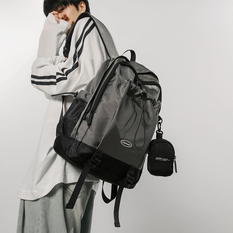 New Niche Waterproof Backpack, Fashionable Men's and Women's Commuting High-Value School Bag, Lightweight Sports Large-Capacity Travel Bag