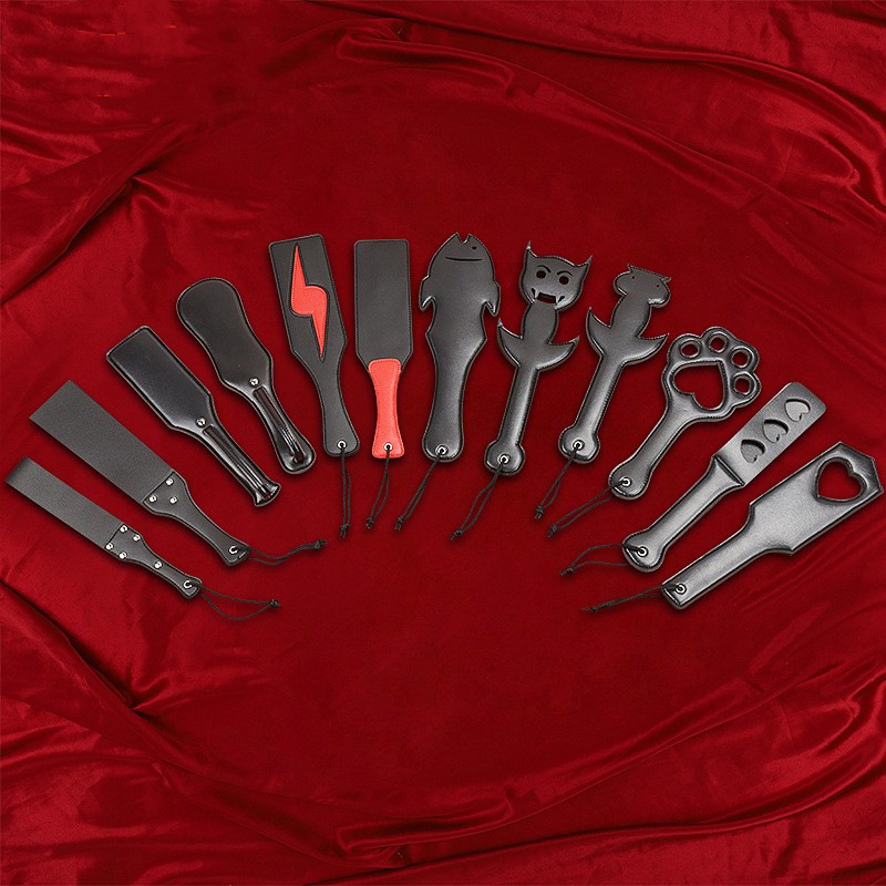 Sm Paddle, Spanking Whip, Training and Teasing Sex Toys, Erotic Leather Hand Paddle, Sex Tools for Women, Passion