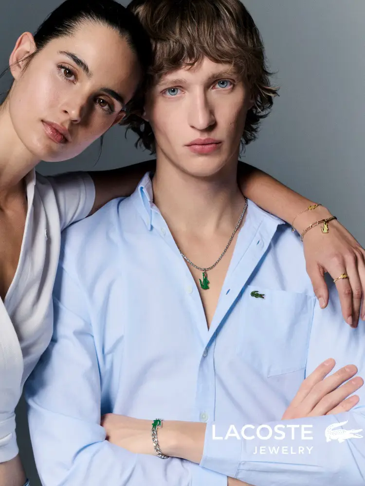 [Same Model as Wang Yibo] Lacoste/French Crocodile Fashion Bracelet Fashion Stylish Couple Style