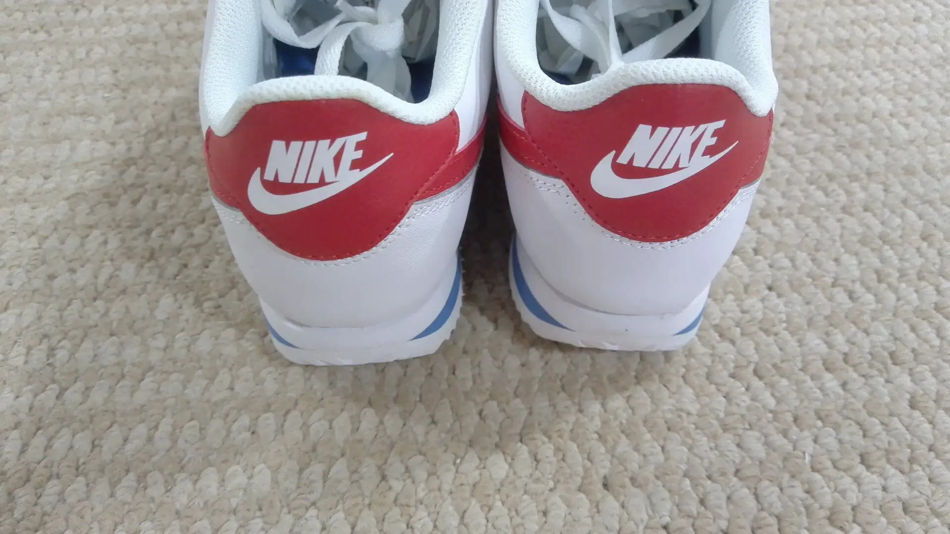 Nike Cortez White Red Blue