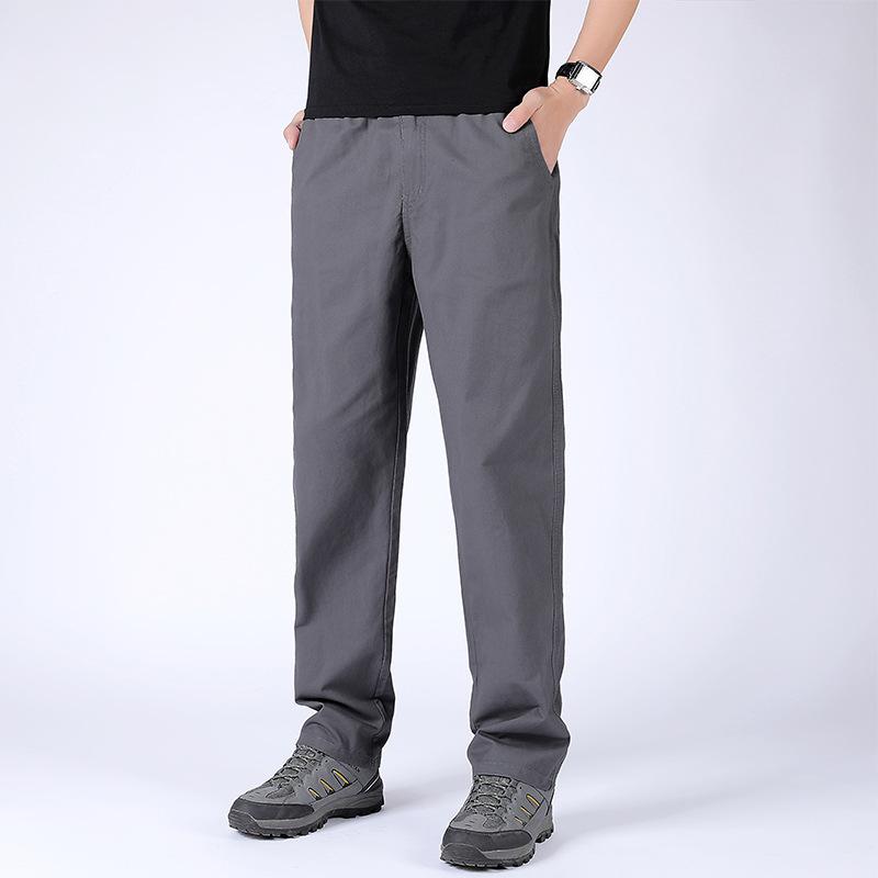 Spring and Summer Pure Cotton Casual Versatile Outdoor Sports Men's Pants Youth Daily Travel Outdoor Sports Loose Sports Pants
