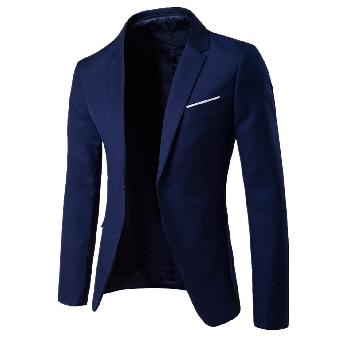 Cross-Border 2025 Foreign Trade New Men's Business Formal Suits Fashionable Men's Korean Style Casual Slim Suit Jackets