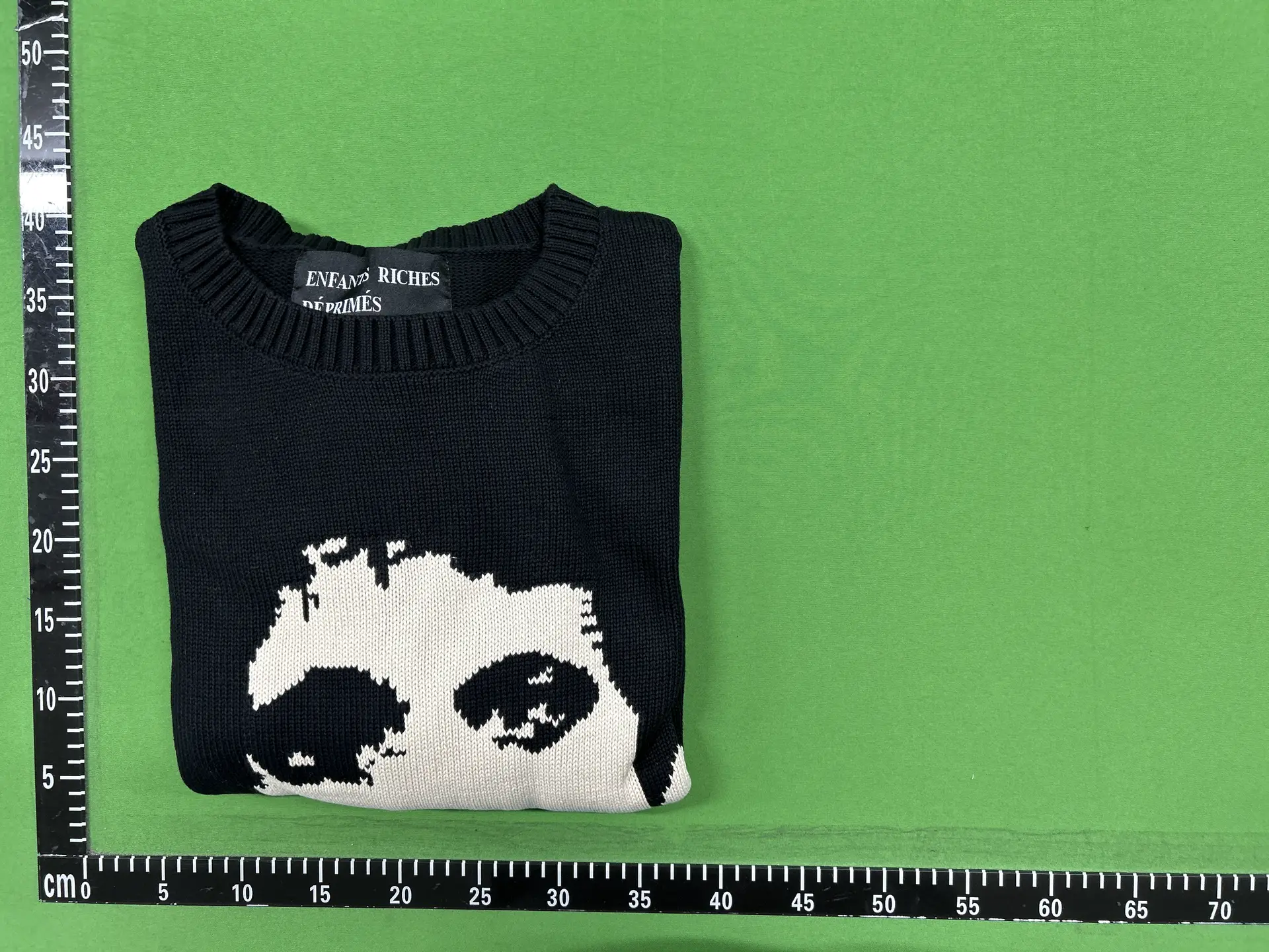 ERD melancholic wealthy second-generation LOU REED extinct wool high street trend loose round neck sweater couple couple