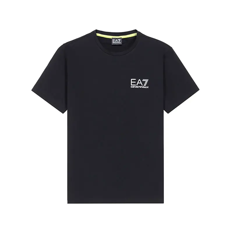 Emporio Armani Ea7 Armani Men Cotton Round Neck Short Sleeve Men's Clothing T-Shirt 3Kpt25 Pj3Nz