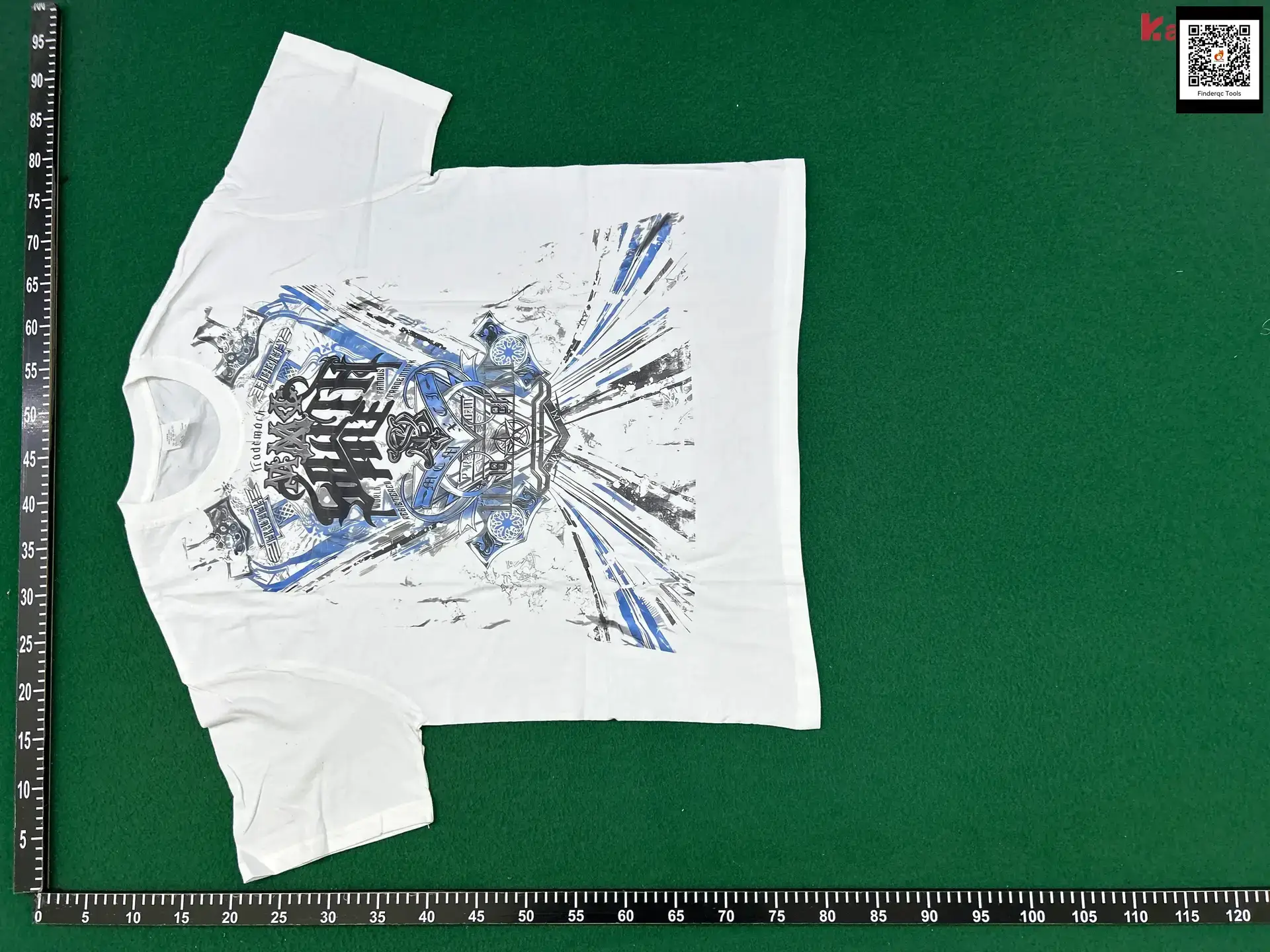 White T-shirt with graphic print