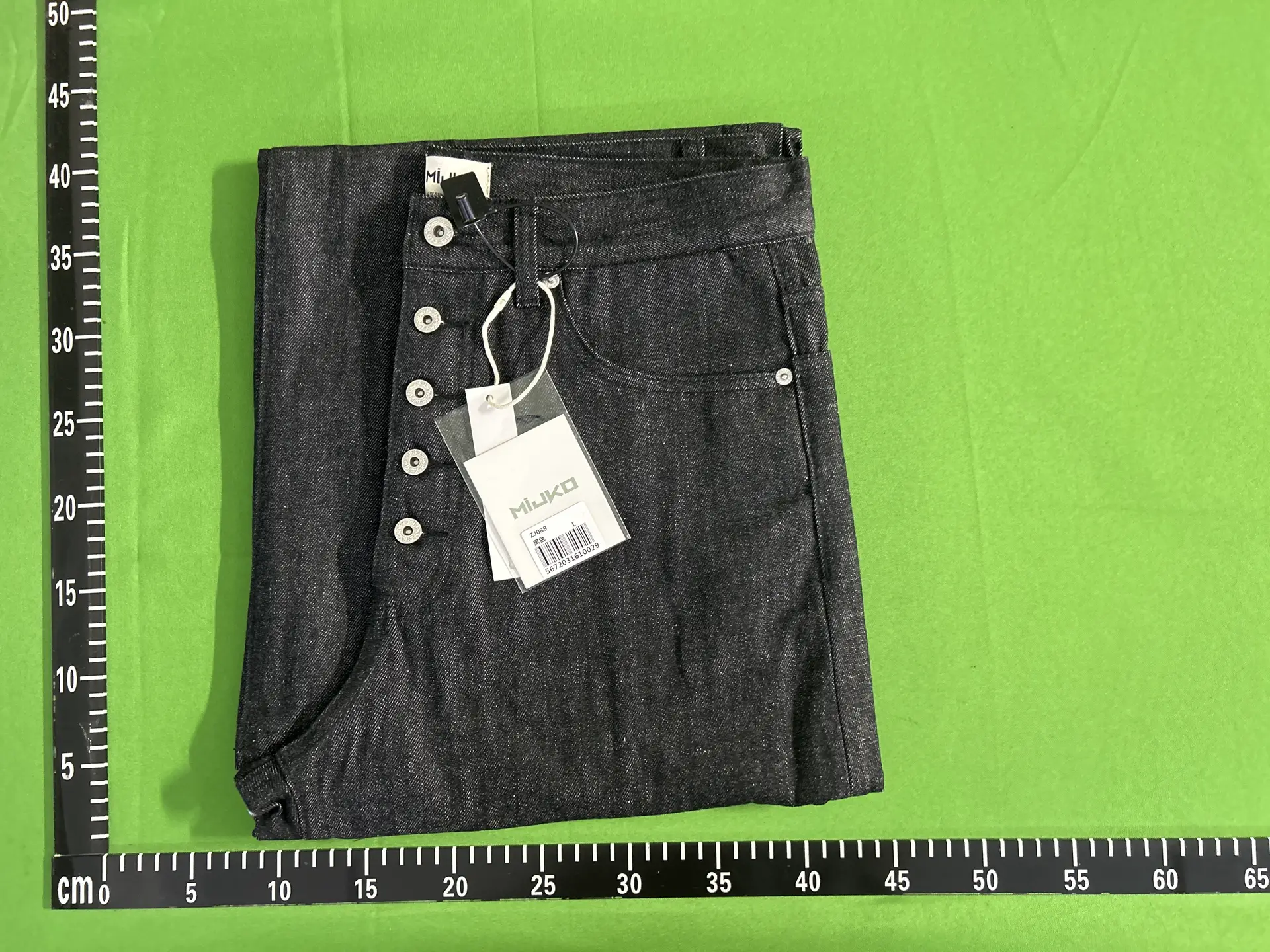 Mijko ZJ089 Raw Denim Jeans