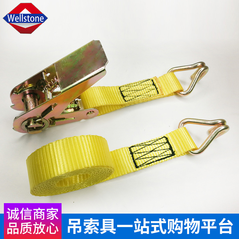 Ratchet tensioner manufacturers supply 25mm cargo binding belt tightening belt rope tensioner manual tightening belt