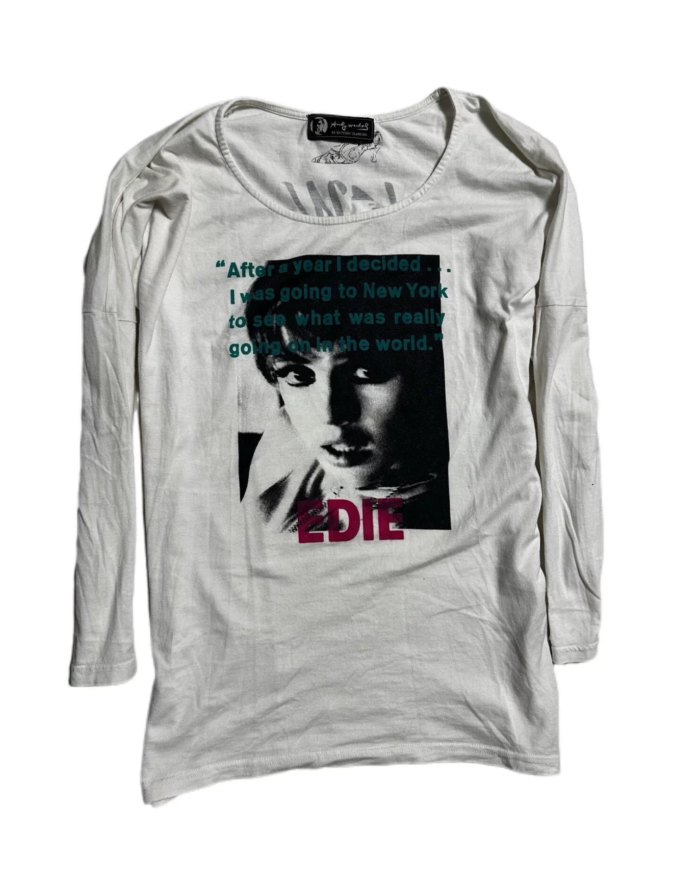 Instant stock - Hysteric Glamour by Andy Warhol, women look like long sleeves