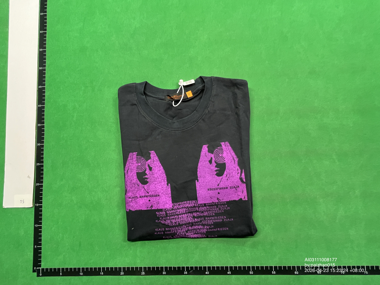 Undercoverism Double Swirl Portrait Tee QC