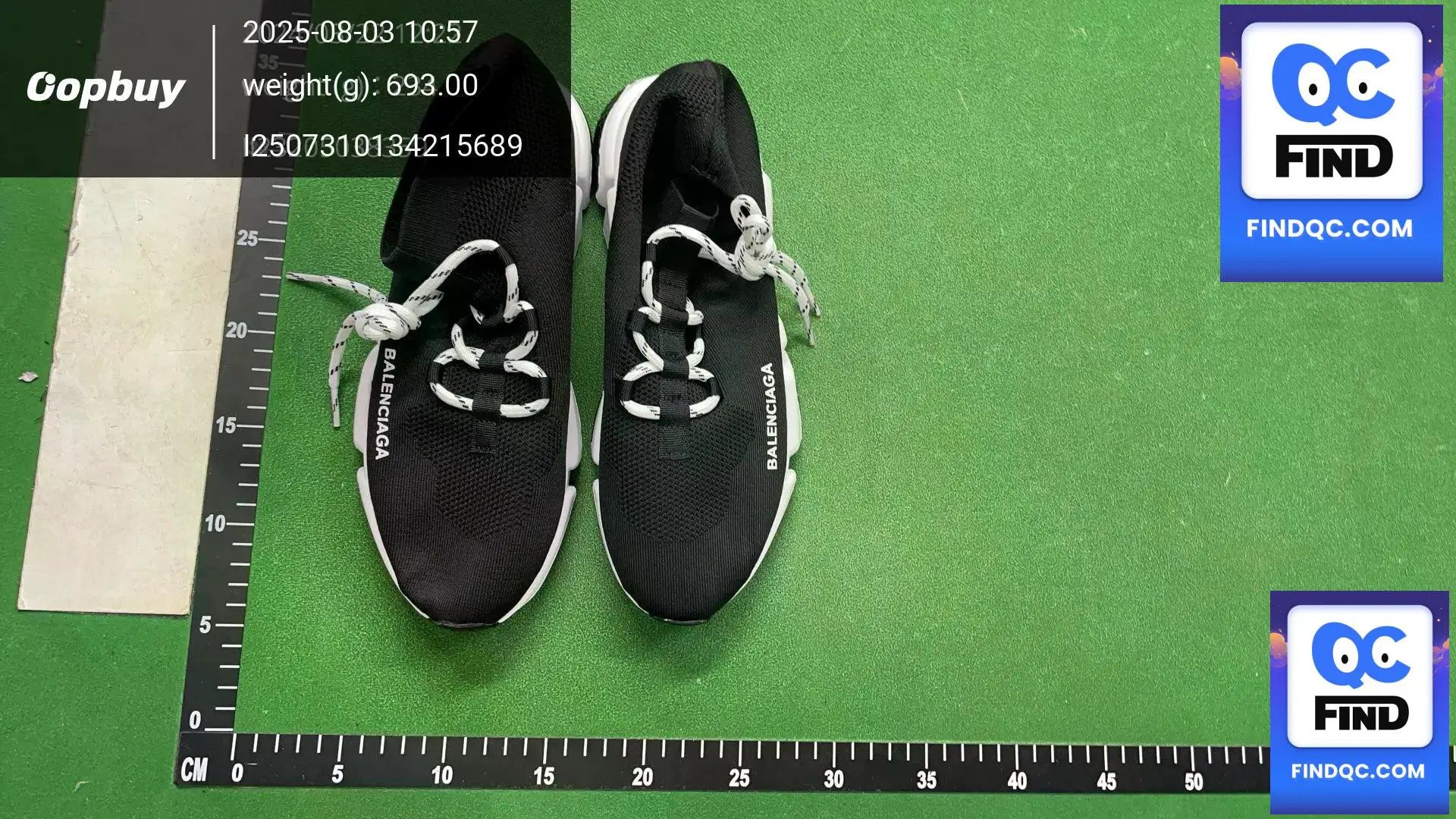 Balenciaga Speed Trainer Black White Men's and Women's Shoes