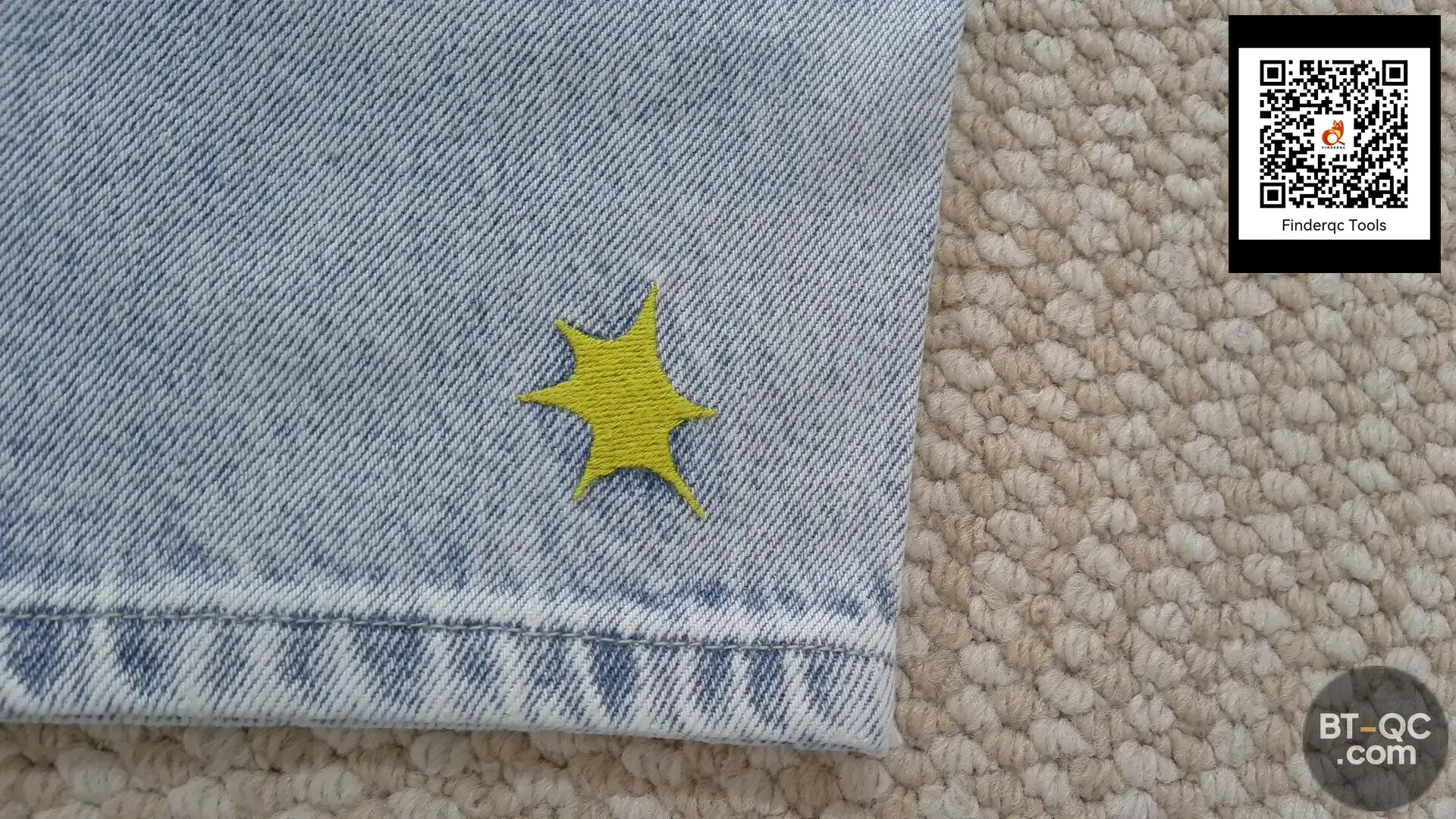Madman Pro Style Acid Wash Blue Denim