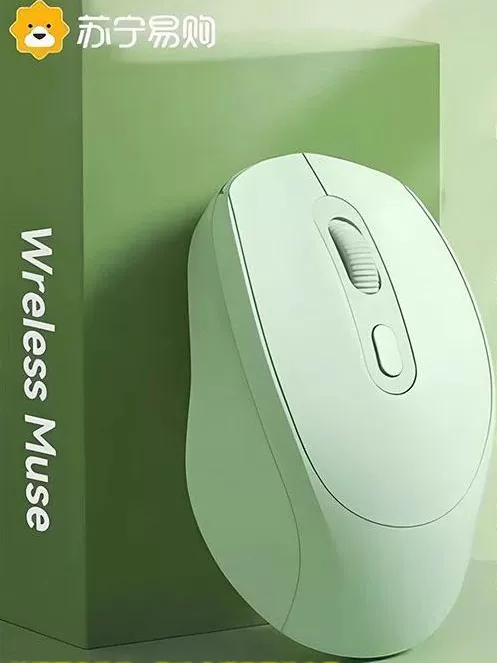 Wireless Mouse for Girls, Silent and Rechargeable, Suitable for Asus, Hp, Lenovo, Dell Computers Y696