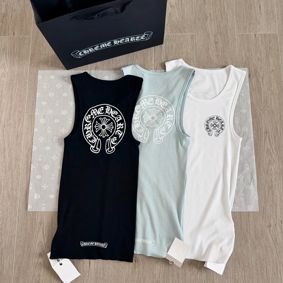 Chrome Hearts Ribbed Tank Tops