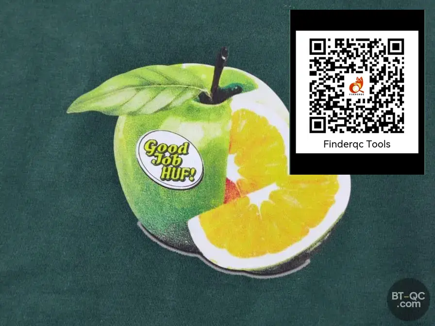 HUF Good Job Apple Orange T-Shirt