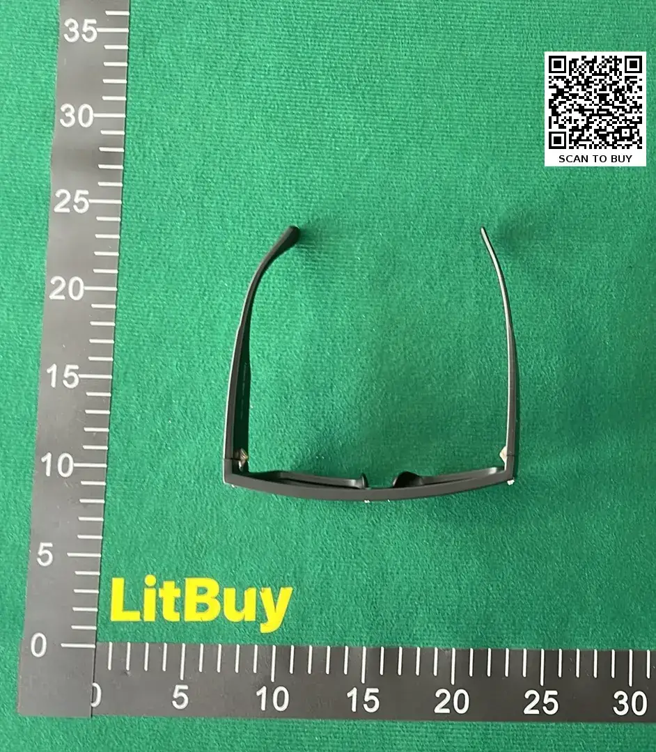 New Style Acetate Sunglasses for Men and Women, Trendy European and American Fashion, Unique Integrated Lens Square Frame Sunglasses 1583