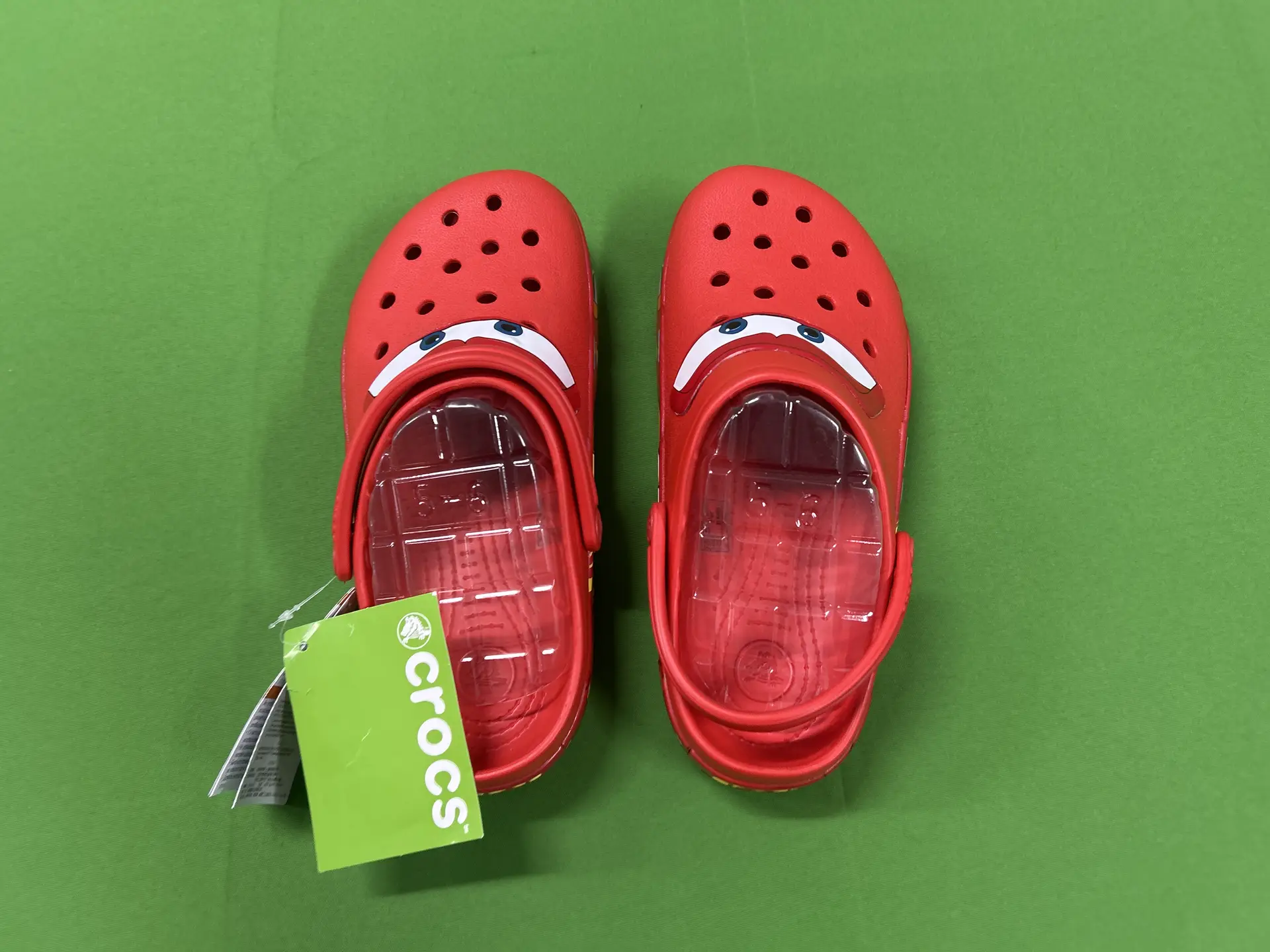 Crocs Lightning McQueen Clogs