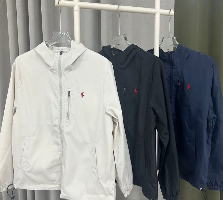 PRL Pony outdoor windbreaker unisex jacket thin windproof hooded jacket