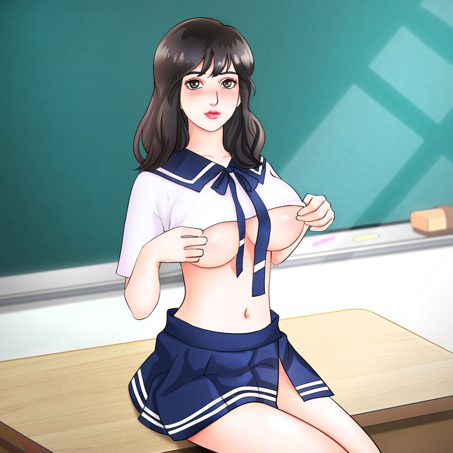Don't sleep tonight sailor suit sexy temptation pure sweet cute underwear women hot sex uniform private passion