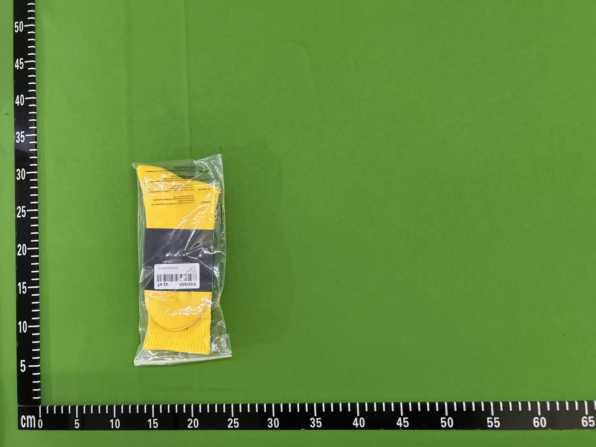 SSENSE socks yellow