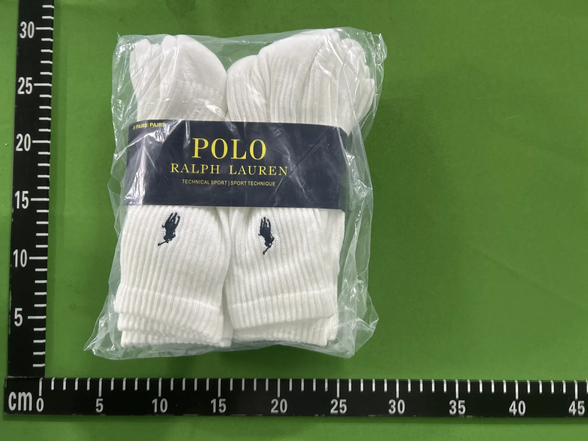 Polo Ralph Lauren 6 Pairs White Socks