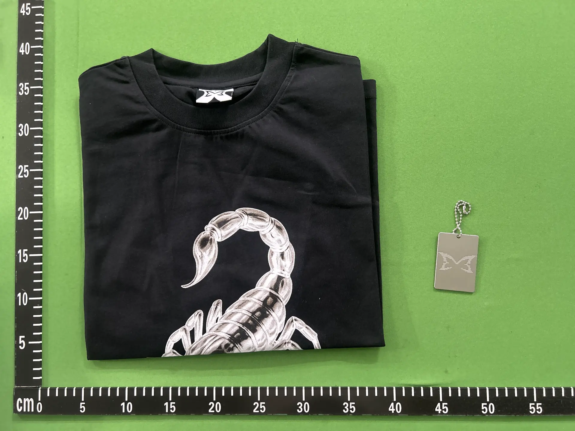 ME Black Scorpion Printed T-shirt