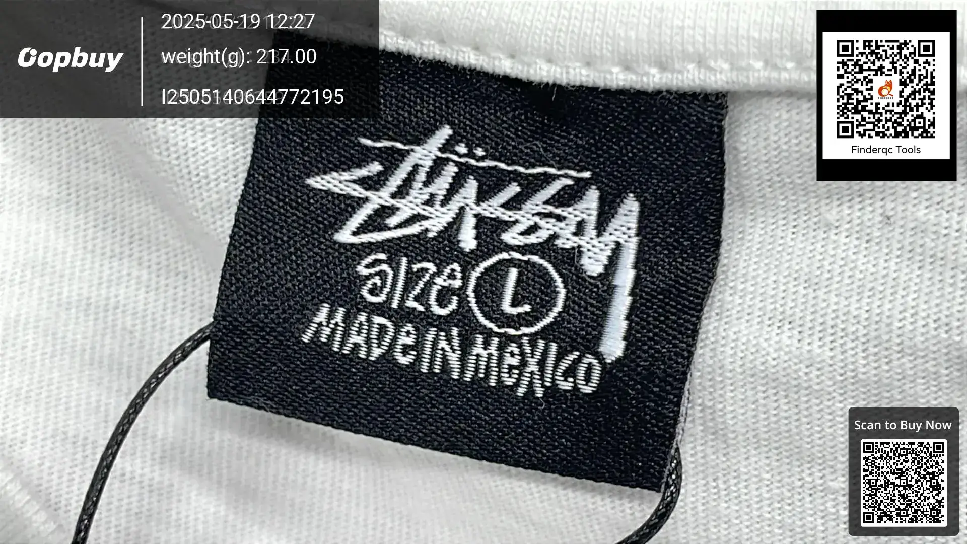 Stussy Dice Dinosaur Letter Printed T-Shirt
