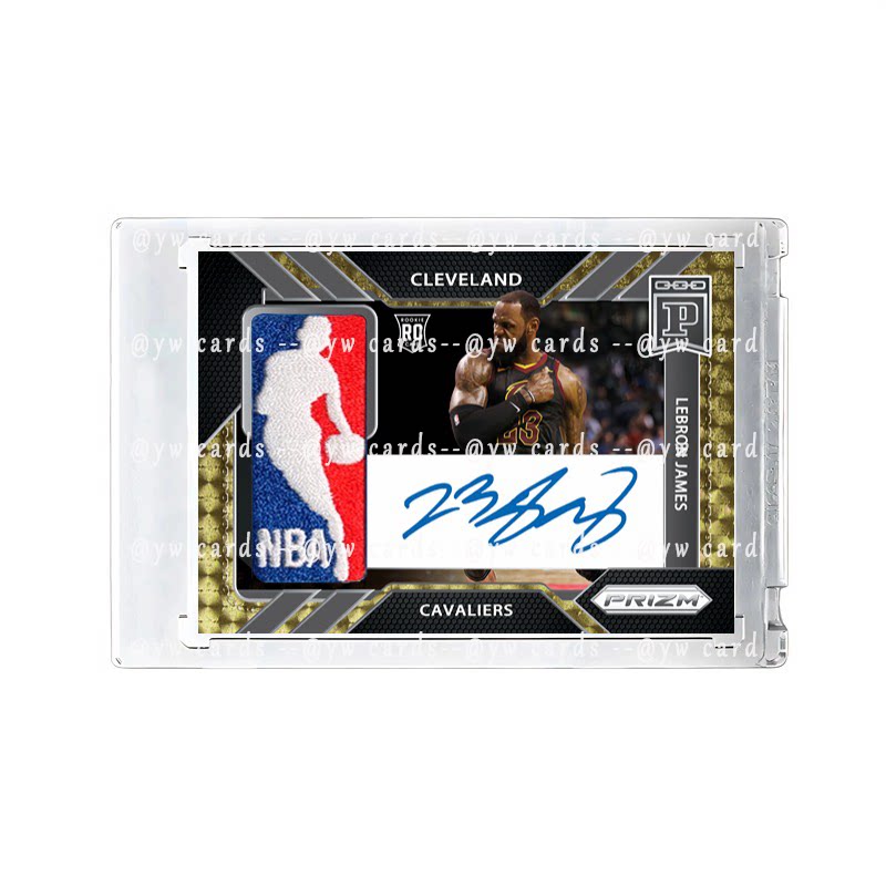 LeBron James Logoman NBA Card