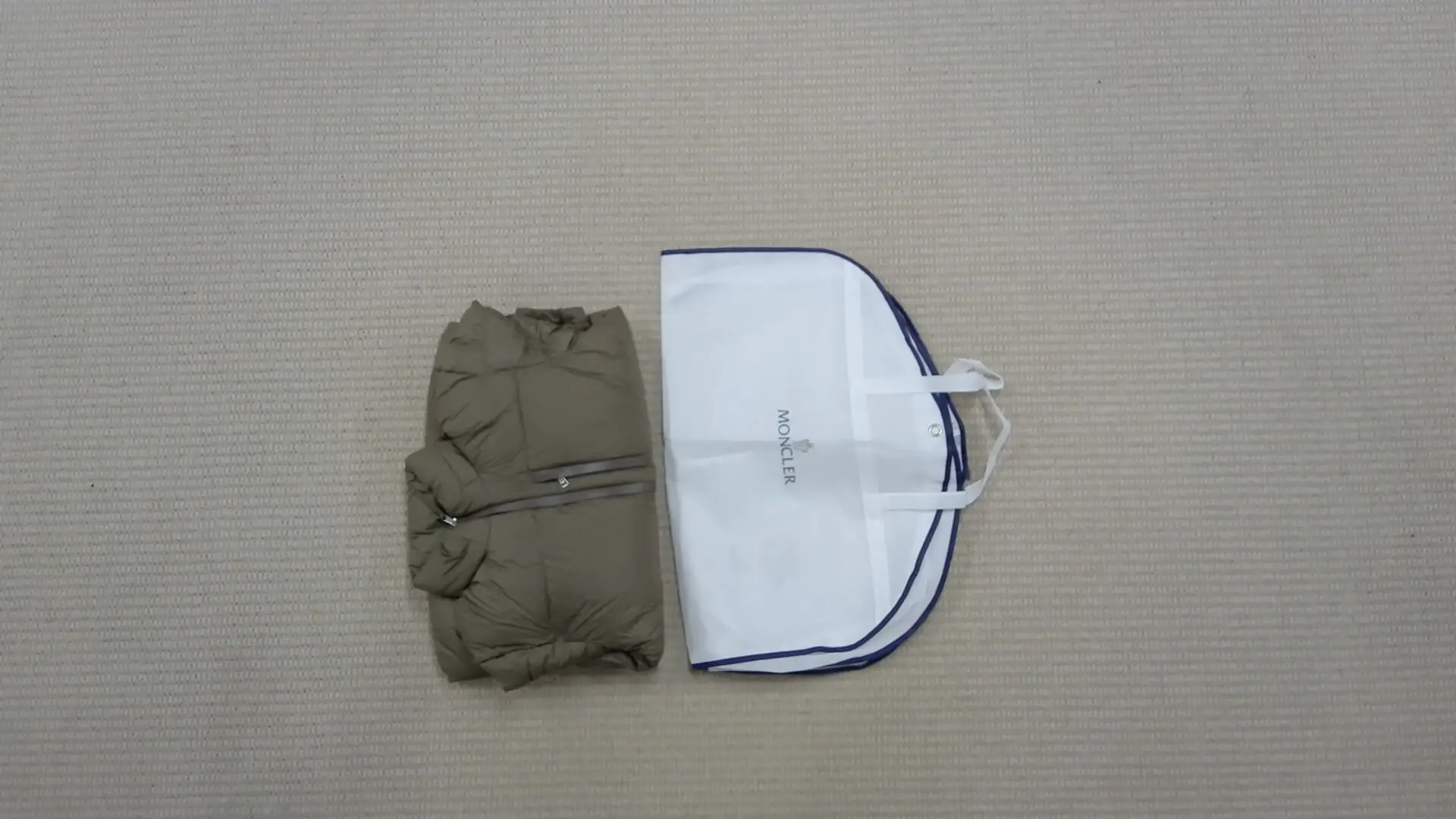Moncler Down Jacket Khaki
