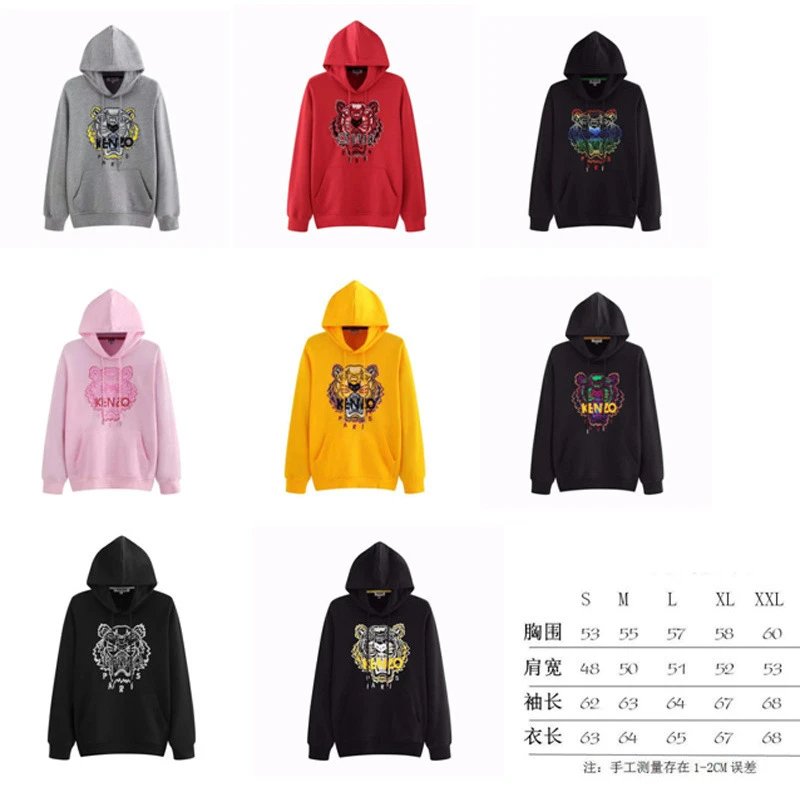 BUY5 SHcn3-KO刺绣连帽卫衣