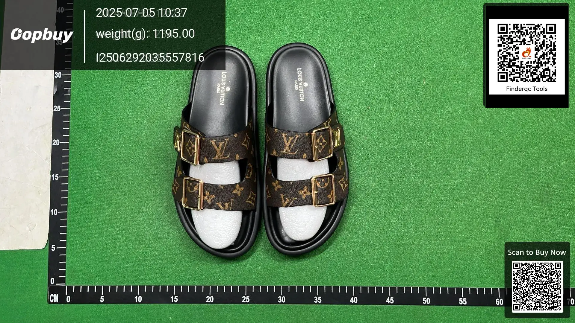 Louis Vuitton Monogram Slides