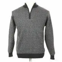 Pony Logo Embroidered Cable-Knit Wool Half-Zip Sweater