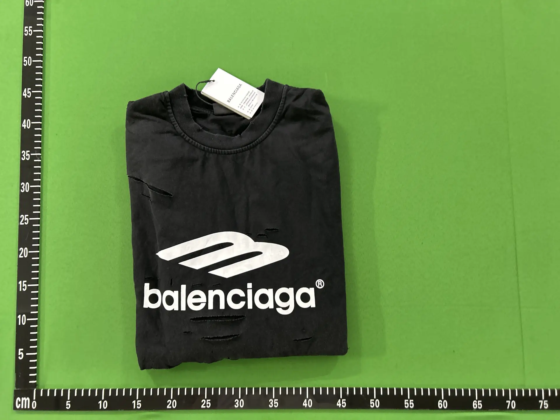 ceiling! Paris style 25ss3M worn-out fake two-piece long sleeved T-shirt for men and women, loose fitting pullover for autumn and winter, couple