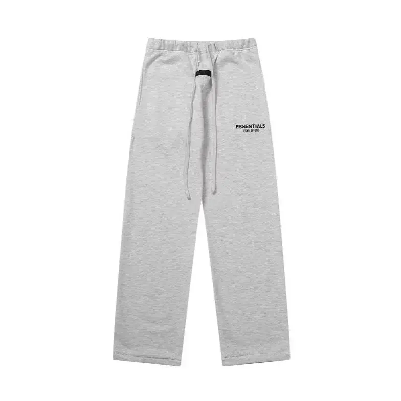 Fog Season 8 Multi-Line Essentials High Street Casual Straight Pants Flocked Letter Printed Drawstring Sweatpants