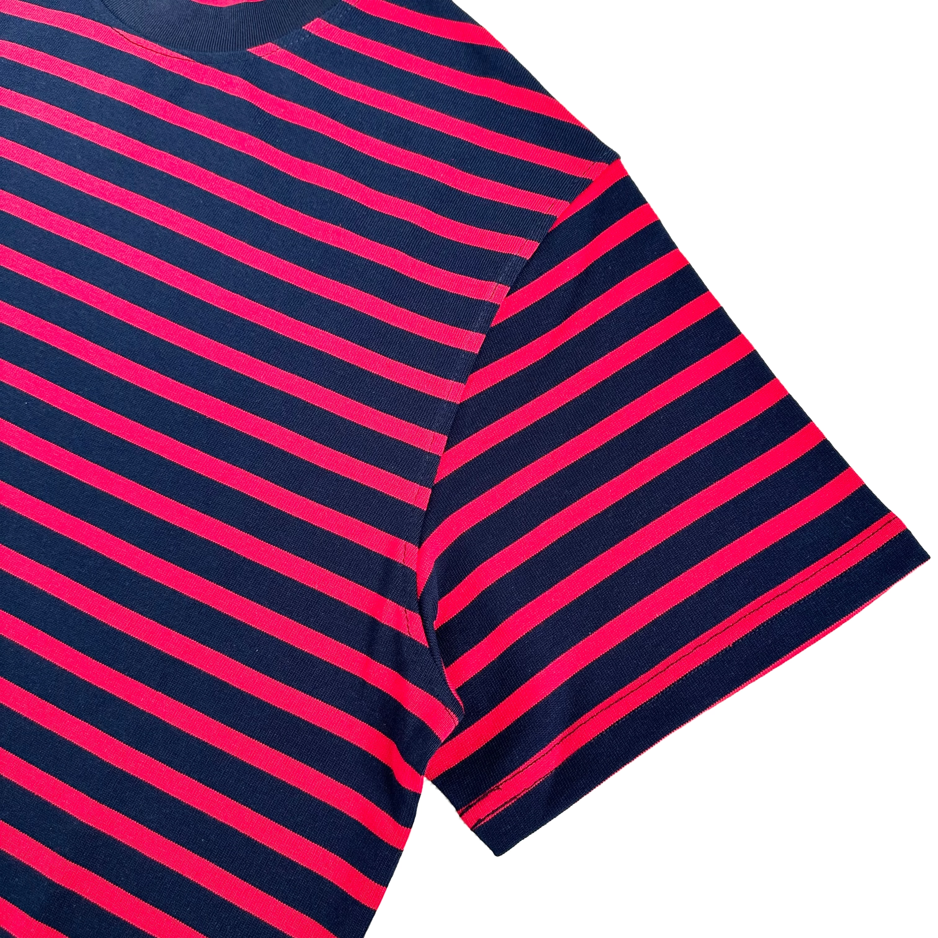 Mu Red Striped Short-Sleeved T-Shirt QC photo from TAOBAO on Qualit.ly