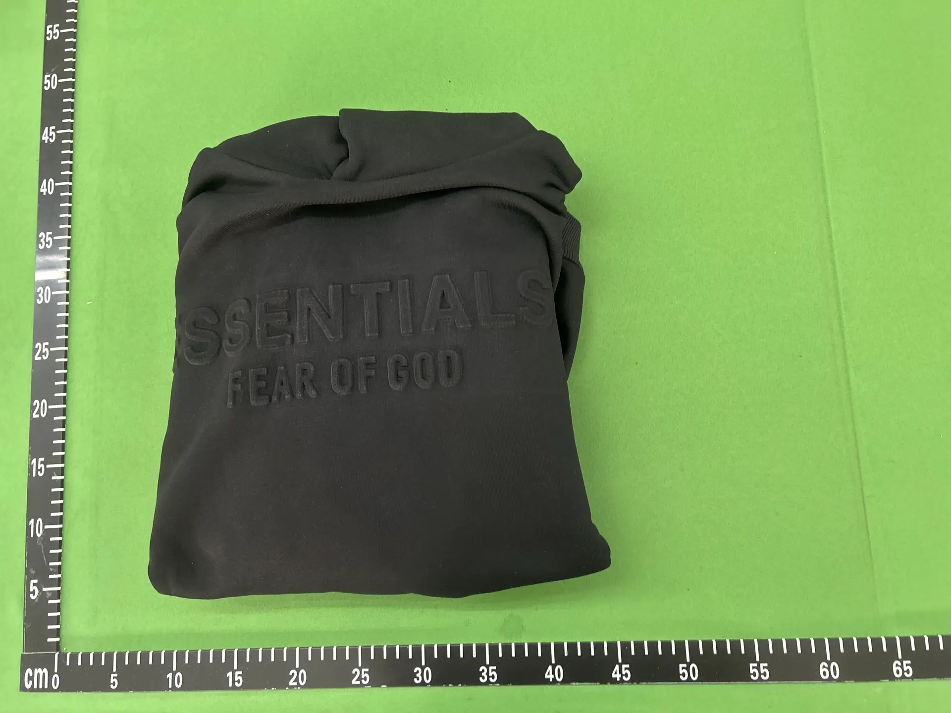 Fear of God Essentials Hoodie Black