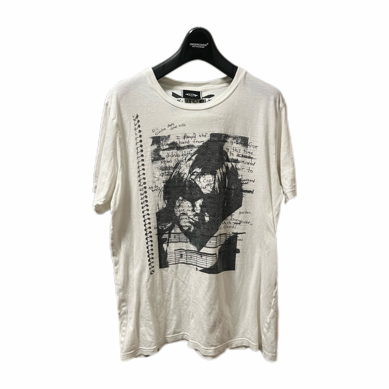 (Exclusive In-Stock, Immediate Dispatch) Hysteric Glamour Kurt Cobain Diary T-Shirt Fotografie QC de pe TAOBAO pe Qualit.ly
