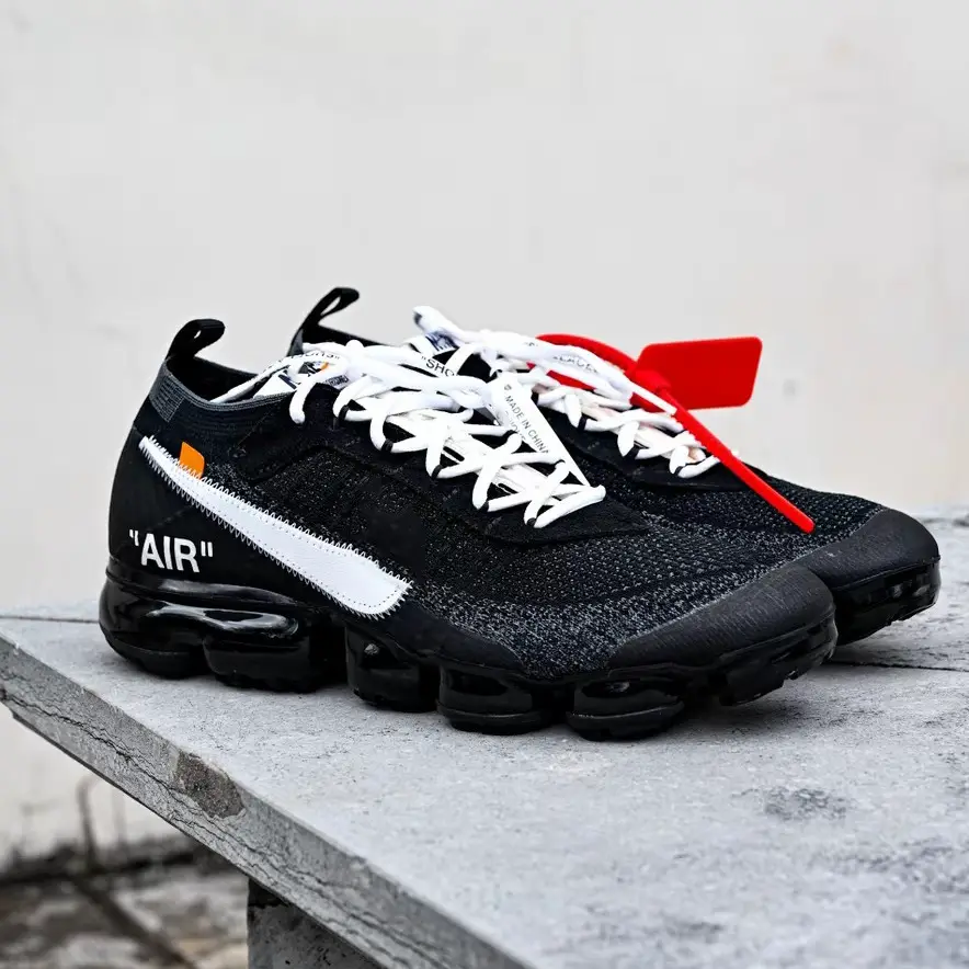 Pure Original Vapormax2.0 Air Cushion Running Shoes Off-W Joint 2018 Knitted Breathable Cushioning Casual Sports Shoes