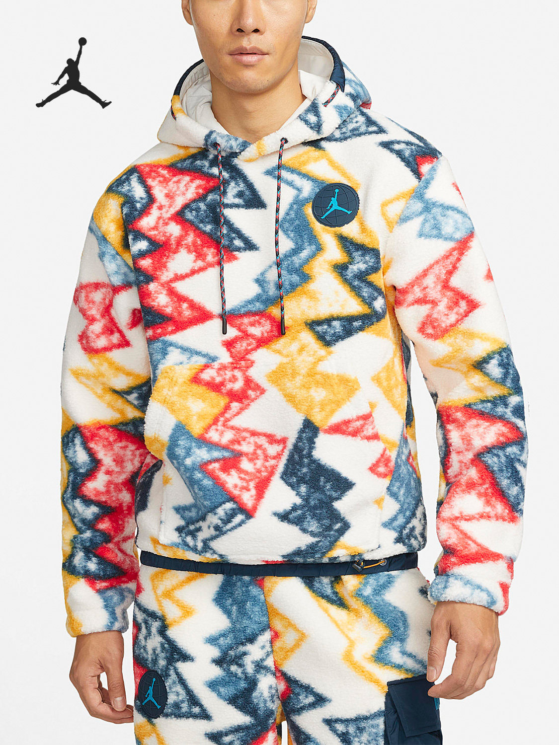 Nike/Nike Genuine Jordan Men's Fashionable Tie-Dye Sports Pullover Dh1111-133 Foto QC de TAOBAO na Qualit.ly