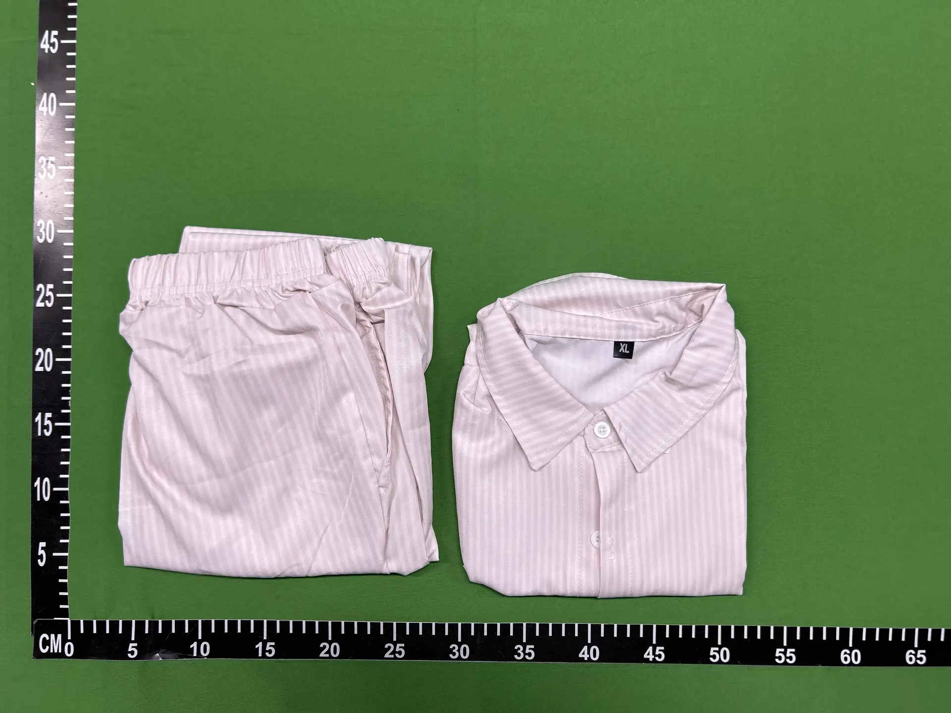 Pajama Set Pink Stripe
