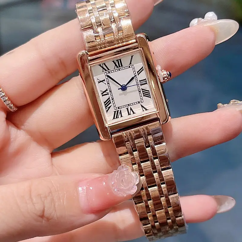 Ka Jia Women's Quartz Watch Square Lightweight Fashion Women's Quartz Watch Alloy Material Cross border Hot Selling Recommendation