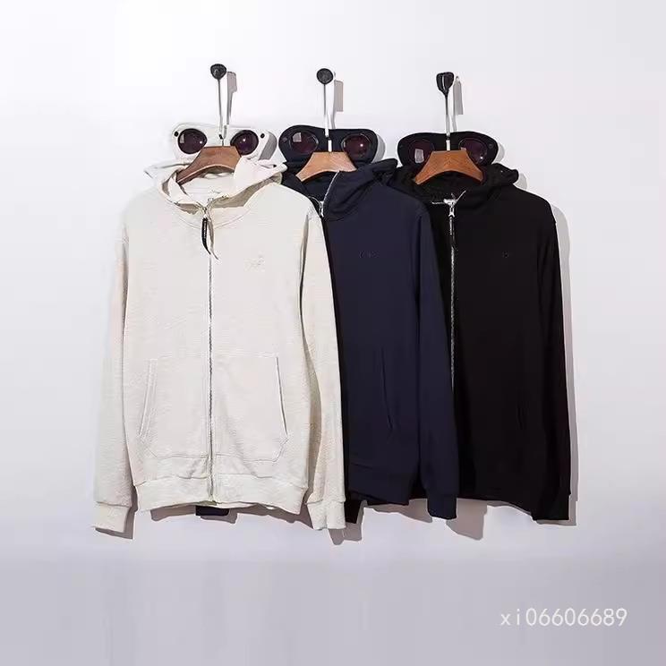 Cp Functional Pioneer Lens Hooded Sweatshirt for Men and Women Company Outdoor Casual Cp Goggles Zipper Jacket