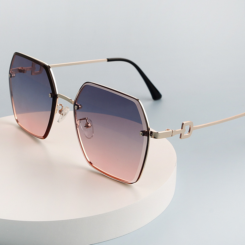 Douyin Xiaohongshu Same Style Sunglasses for Men, Retro Trendy Cross-Border Sunglasses for Women, High-End Driver's Glasses Bq9373