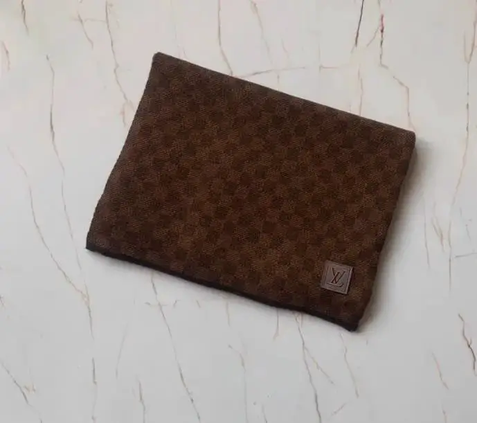 Louis Vuitton Monogram Scarf Brown