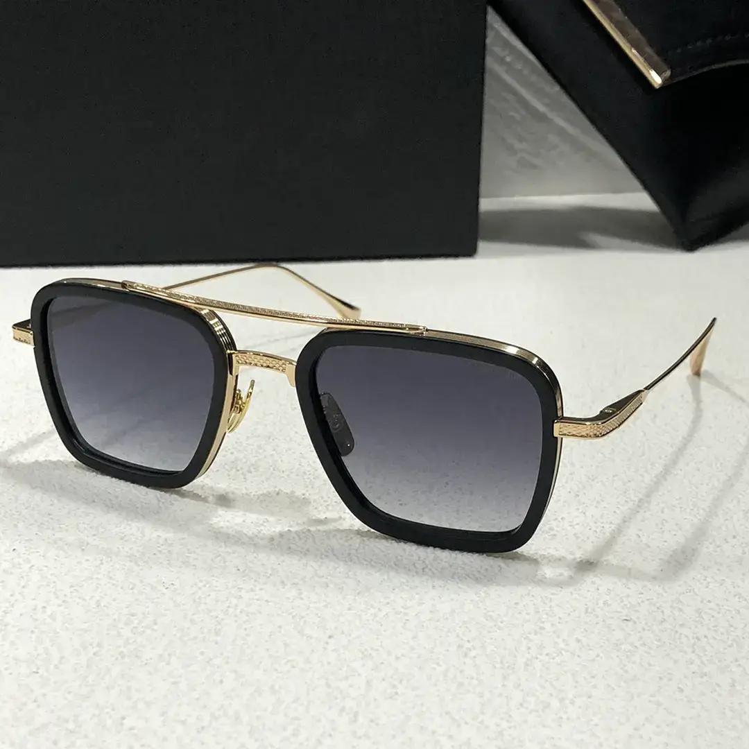 Flight006 Iron Man Sunglasses Fashion Light Luxury Spider-Man Dt Home Square Vacation Cool Men's and Women's Sunglasses