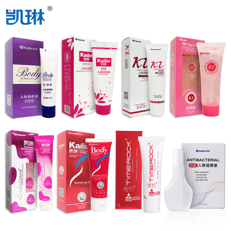Kailin Lubricant Human Lubricant Couple Sex Fun Water-Soluble Lubricant Adult Products Wholesale Delivery