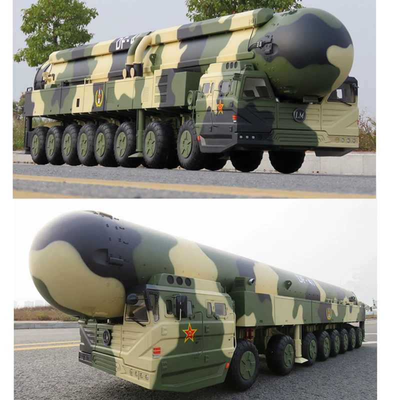 Large-Scale Dongfeng 41 Missile Vehicle Model, Dongfeng 26, Dongfeng 21D Launch Vehicle Model, 1:6 Scale Df41 Simulation Model, Df26