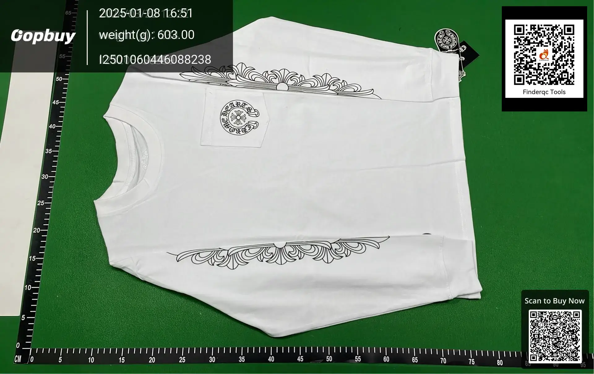 2025 New Croton Ch Classic Scroll Letter Cross Horseshoe Flower Arm Casual Long Sleeve T-Shirt Bottoming Shirt