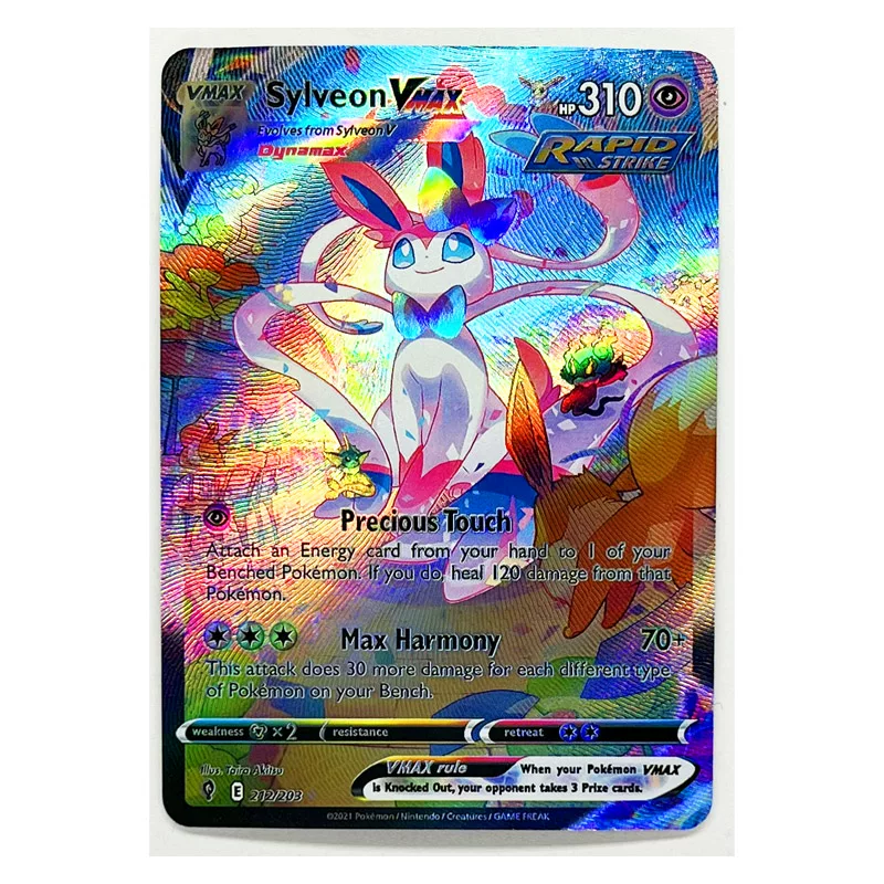 Vmax Sylveon MegaDIY Toys Hobbies Hobby Collectibles Game Co